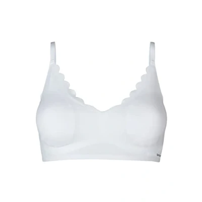 Imagen de Skiny Micro Essentials Crop Top Corto, White, 38 para Mujer