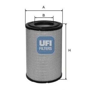 Imagen de UFI 27.418.00 Filtro de aire 420mm 279mm Cartucho filtrante