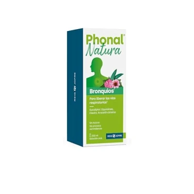 Imagen de Cuidado de la nariz, garganta y vías respiratorias.Phonal® Natura Bronquios. 200ml. Reig jofre