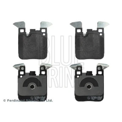Imagen de BLUE PRINT ADB114247 Juego de pastillas freno Eje trasero preparado para indicador desgaste BMW: 3 Berlina, 1 Hatchback
