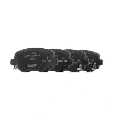 Imagen de TEXTAR 2573401 Juego de pastillas freno con avisador acústico desgaste tornillos pinza accesorios JEEP: Cherokee V