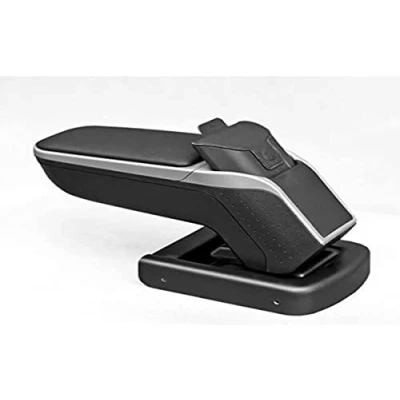 Imagen de Apoyabrazos Específico Negro/Gris Armster 2 para Mazda CX 3 (2015 ). Con Compartimento de Almacenaje y Abatible.