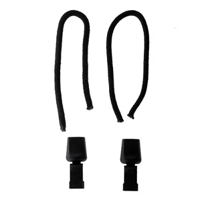 Imagen de Tatonka Tiradores de cremallera unisex para adultos, 2 unidades, color negro