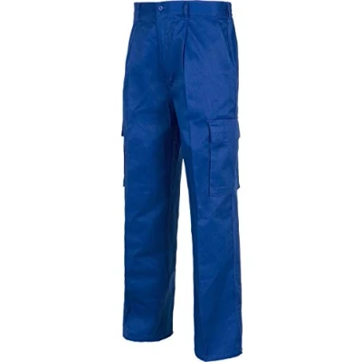 Imagen de Work Team Pantalón. Elástico en cintura, multibolsillos: dos bolsos laterales perneras. HOMBRE Azulina 60