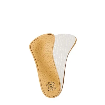 Imagen de Plantillas Ortopédicas de Cuero 3/4 con Soporte Arco Longitudinal y Metatarsiano, Kaps Flamenco, Todas las Tallas (40 EUR)
