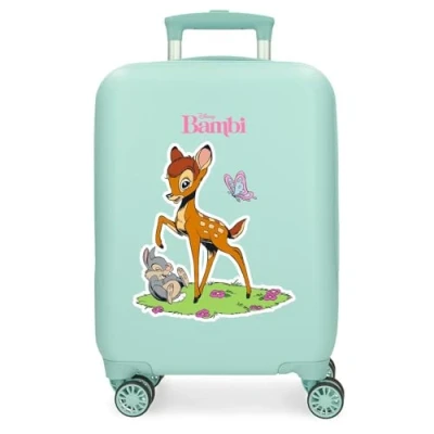 Imagen de Disney Joumma Clasicos Maleta de Cabina Azul 33x50x20 cms Rígida ABS Cierre combinación Lateral 28,4L 2 kgs 4 Ruedas Dobles Equipaje Mano