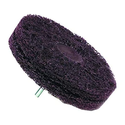 Imagen de TIVOLY Xt10152015041 Rueda de espuma abrasiva para taladro, diámetro 127 x 13 mm, grano mediano