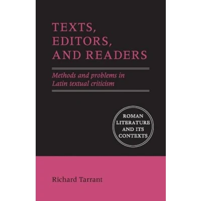 Imagen de Texts, editors, and readers hardcover