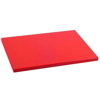 Imagen de Metaltex Tabla Profesional de Cocina Corte, Polietileno, color Rojo, 38 x 28 1,5 cm