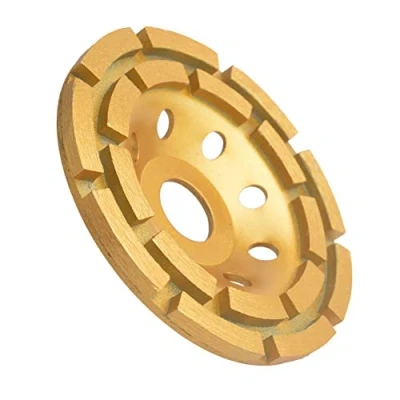 Imagen de Gunpla Muela de Copa Disco Diamante 115 x 22,2 mm con Segmentación Doble para Hormigón, Piedra Natural, Ladrillo