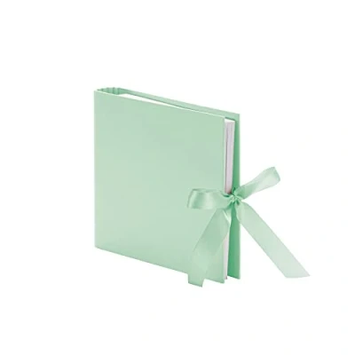 Imagen de Rössler Papier 13161147656 Carpeta de anillas con lazo, 230 x 210 mm, 2 anillas, 50 páginas, menta, 1 unidad