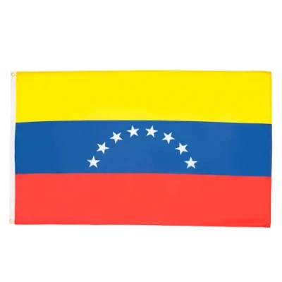 Imagen de AZ FLAG Bandera Venezuela Sin Escudo 150x90 cm Venezuelana Armas 100% Poliéster Con Ojales de Metal integrados 110g Colores Vivos Y Resistente A La Decoloración