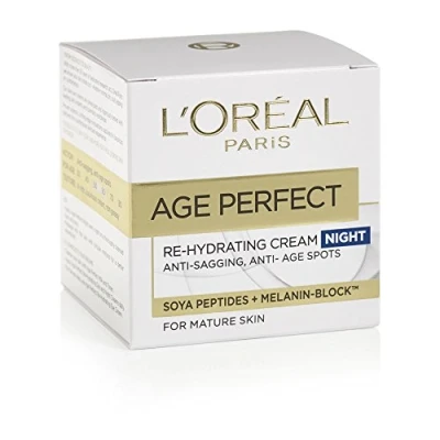 Imagen de L&#039;Oréal Paris Al Age Perfect Crema De Noche Hidratante, 50 Mililitro