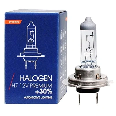 Imagen de M Tech BOMBILLA HALOGENA PREMIUM H7 12V 55W