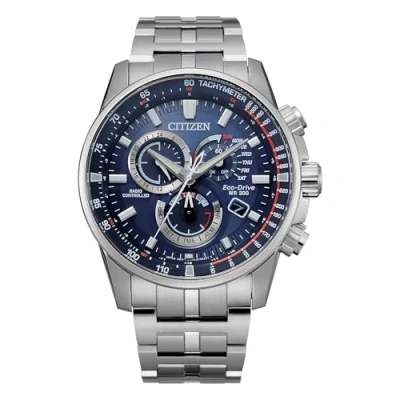 Imagen de Citizen Reloj Cronógrafo para Hombres de Eco Drive con Correa en Acero Inoxidable CB5880 54L
