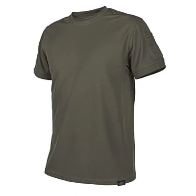 Imagen de Helikon Tex Tactical Top Cool Camiseta de manga corta, color verde oliva, oliva