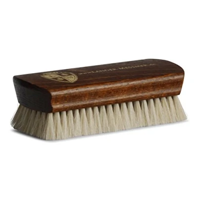 Imagen de Langer &amp; Messmer Cepillo lustrador hecho 100% de pelo cabra para un brillo particularmente fino en el cuidado del calzado