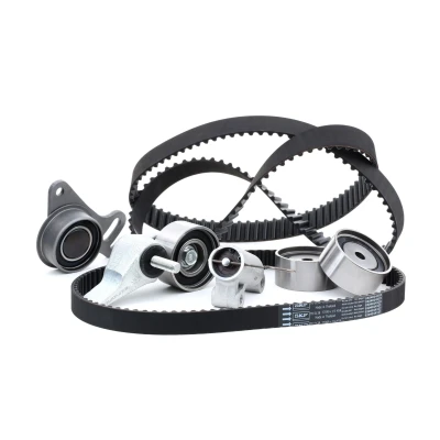Imagen de SKF VKMA 95976 Kit de correa distribución 154 con amortiguador tensado, rodillo tensor perfil redondeado dientes norauto, oscaro, mister