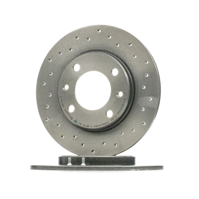 Imagen de BREMBO XTRA LINE 08.5334.1X Disco de freno 247 8 4 perforado, macizo revestido con tornillos PEUGEOT: 306 Hatchback, Berlina, 206 Hatchback