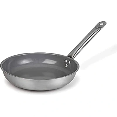 Imagen de Lacor 51740 Sartén Chef INOX Ceram Antiadherente Tricapa, 40 cm