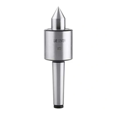 Imagen de Cono Mt2 Morse precisión Rotary vivo Rotatorio centro de fresado la forma cónica Metal Work Torno herramienta Chrome