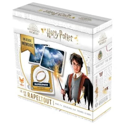 Imagen de TOPI GAMES Harry Potter Le Rapeltout Juego de Mesa Cartas Familia a Partir 7 años 2 8 Jugadores HP RT MI 109901 Versión Francesa