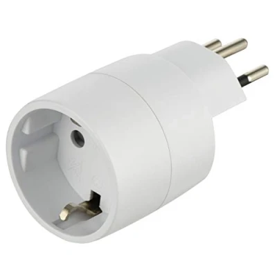 Imagen de Electraline 70040 adattatore da viaggio, bianco