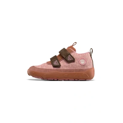 Imagen de Affenzahn Zapatilla Entretiempo Tejido Happy Zapato de Impermeable y Transpirable para niños, Vegano, con Cierre Adhesivo, Suela Antideslizante Forro Fino Cervatillo Rosa