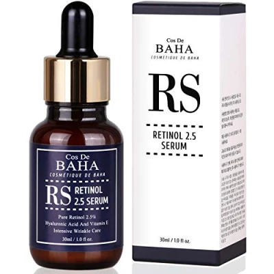 Imagen de Cos De BAHA Sérum retinol facial hidratante para combatir el envejecimiento y las arrugas 1Fl Onzas 30ml