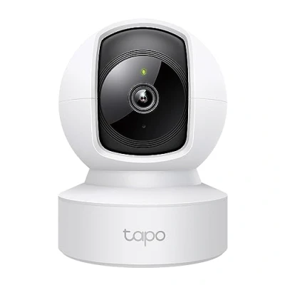 Imagen de Tapo Cámara de vigilancia WiFi/Ethernet Interior 1080P C202, detección Persona, Audio bidireccional, Compatible con Alexa y Google Assistant, para bebé/Animales