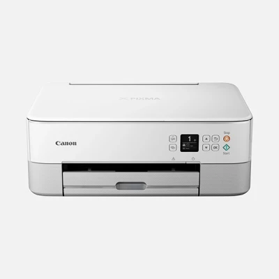 Imagen de Canon Pixma TS5351a Impresora Multifunción 3 en 1, Sistema de Inyección Tinta, Impresión, Escaneo y Copia, WiFi, Impresión a Doble Cara, Cartuchos Fine, Bandeja Frontal Posterior, Blanco