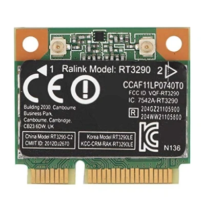 Imagen de Denash Tarjeta de Red PCI E, inalámbrica Wi Fi RT3290 150 Mbps para computadora con Puerto Mini E