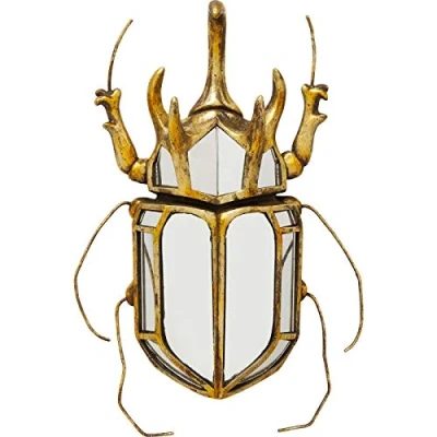 Imagen de KARE Beetle Mirror Decoración para pared, color Dorado