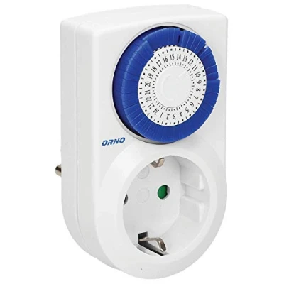 Imagen de ORNO PRE 427 Mini Temporizador Enchufe Schuko (Tipo F) 3500W