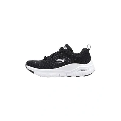 Imagen de Skechers Arch Fit Glee For All, Zapatillas Mujer, Black/White, 43 EU