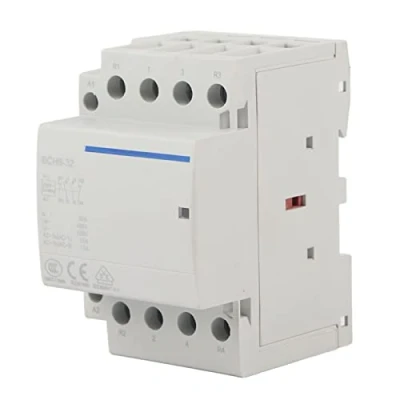 Imagen de Contactor AC 4P 2NO 2NC 32A 24V / 230V 50 60Hz CA 35MM Montaje en carril DIN(AC230V)