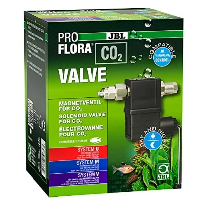Imagen de JBL válvula de CO2 PROFLORA, solenoide para añadir CO2, silenciosa