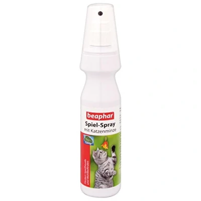 Imagen de Beaphar Espray de Juego con Menta para Gatos, Aroma Bienestar Juguete se acepta más rápido, Calma 150 ml