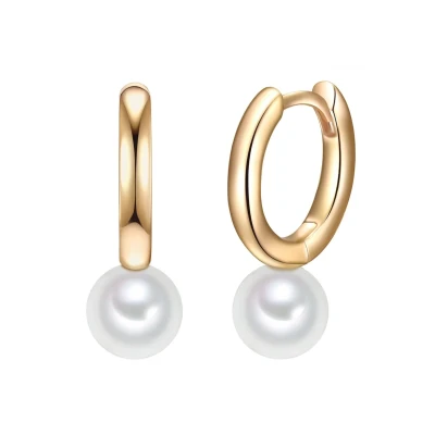 Imagen de Valero Pearls Pendientes, Mujer, Talla: One Size, Gelbgold