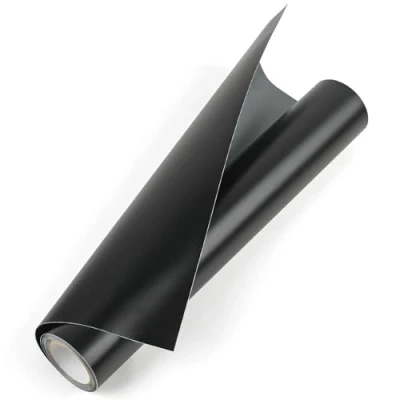 Imagen de Prime Vinyl 10Ft Vinilo Negro Mate para 30.5 x 305cm Rollo de Permanente Silhouette Cameo, Maquina Cortar, Decoracion del Hogar, Tazas, Cristales Coche