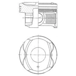 Imagen de KOLBENSCHMIDT 41250600 Pistóns 71
