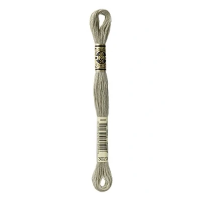 Imagen de DMC Hilo Mouliné®100% algodón Apto para todas las técnicas y todos los soportes, ideal punto de cruz Ovillos 8 m 6 hebras, disponible en 500 colores