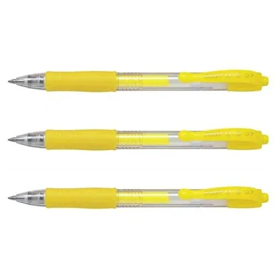 Imagen de Pilot Bolígrafo de gel G2 07 fluorescente amarillo neón