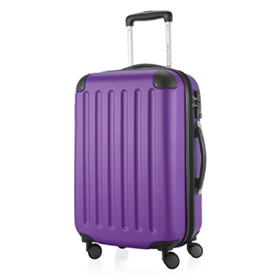 Imagen de HAUPTSTADTKOFFER SPREE Equipaje de mano, Maleta rígida, Trolley expandible, 4 ruedas dobles, TSA, 55 cm, 42 litros, Púrpura