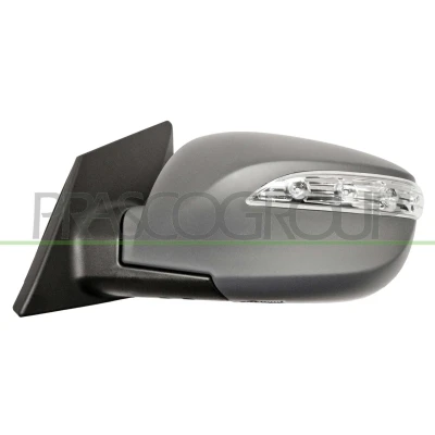 Imagen de Espejo retrovisor Prasco Premium HN8057344P izquierda imprimado eléctrico calefactable, abatible eléctricamente, convexo, no tintado HYUNDAI: ix35