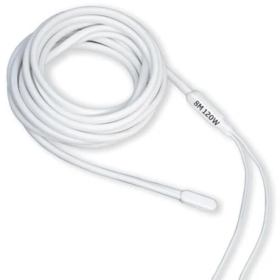 Imagen de GOLDMAN SERVICE Cable Calefactor Resistencia Bipolar de Silicona Anti Congelación Tuberías 8 Metros, 120 Vatios Incubadoras, Acuarios, Reptiles, Invernaderos, Fermentación (8 m 120W)
