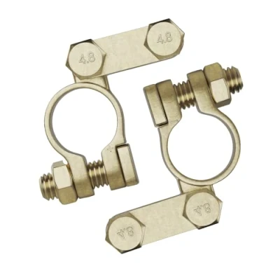 Imagen de A0066 2 bornes de batería para coche, polo negativo y positivo, terminales conexión baterías 12 V 24