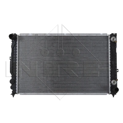 Imagen de NRF EASY FIT 519504 Radiador, refrigeración del motor Aluminio 632 396 34 con junta anular Aletas soldadas