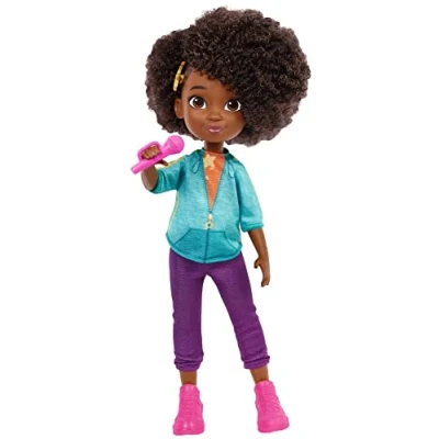 Imagen de Mattel Karma&#039;s World muñeca con Accesorio de micrófono, Karma Grant 8.7 Pulgadas, HHC95