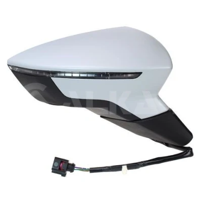 Imagen de Espejo retrovisor Alkar 6140807 derecha imprimado eléctrico calefactable, convexo para vehíc. con volante a la izquierda SEAT: Leon III SC